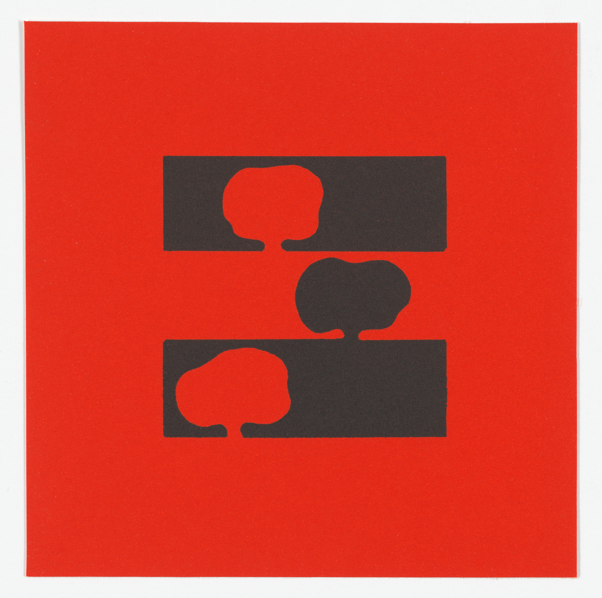 Jesse Reichek. Untitled from Homage to Mondrian (Hommage à Mondrian)