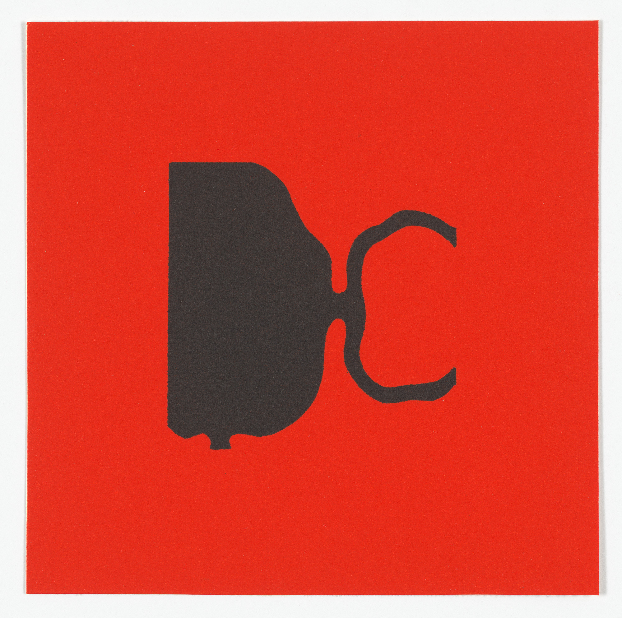 Jesse Reichek. Untitled from Homage to Mondrian (Hommage à Mondrian)