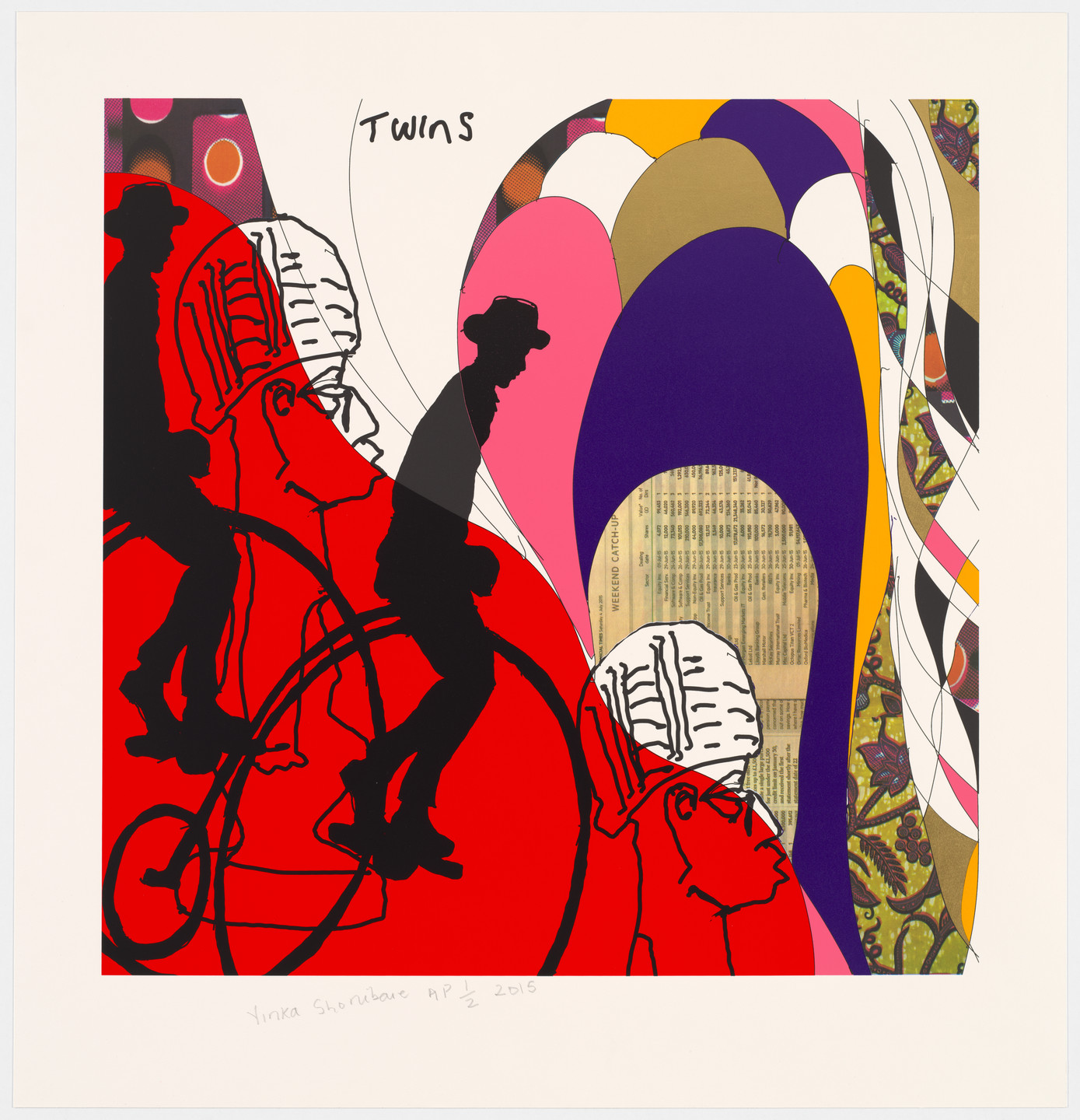 Yinka Shonibare. Twins II. 2015
