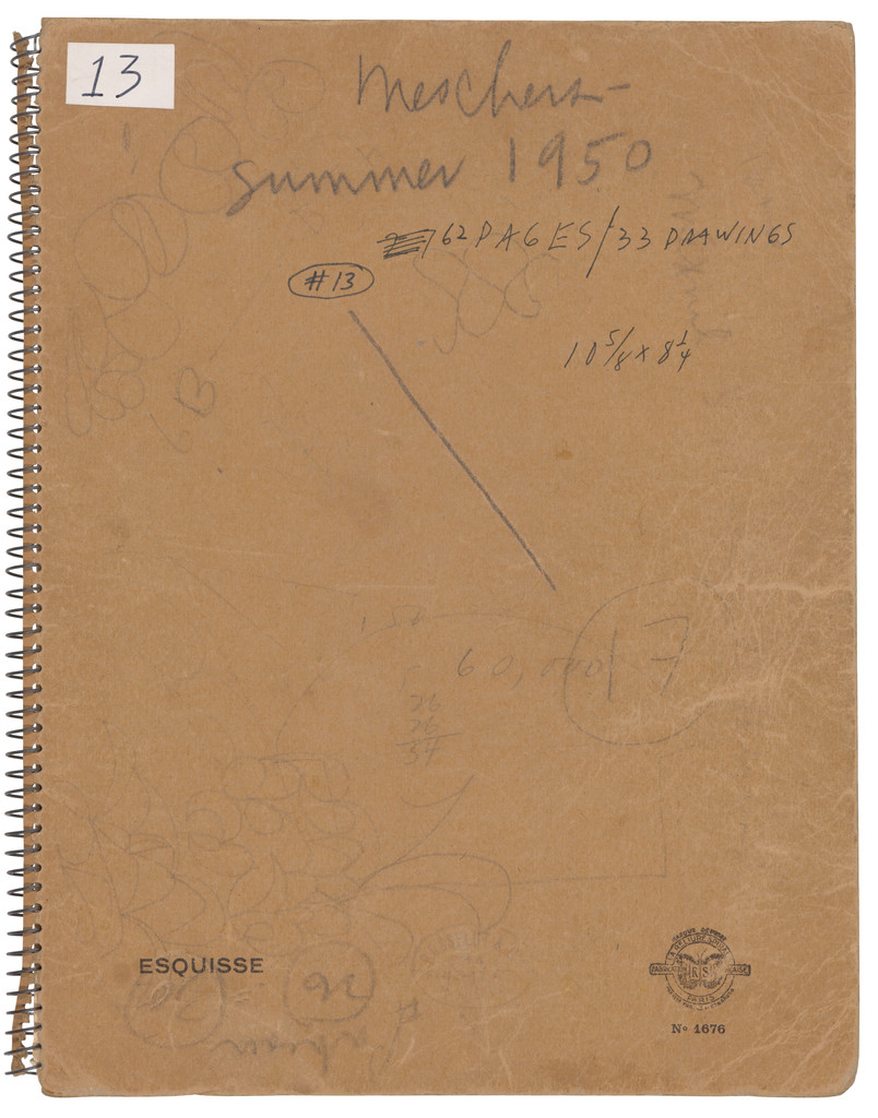 Sketchbook #13, Meschers