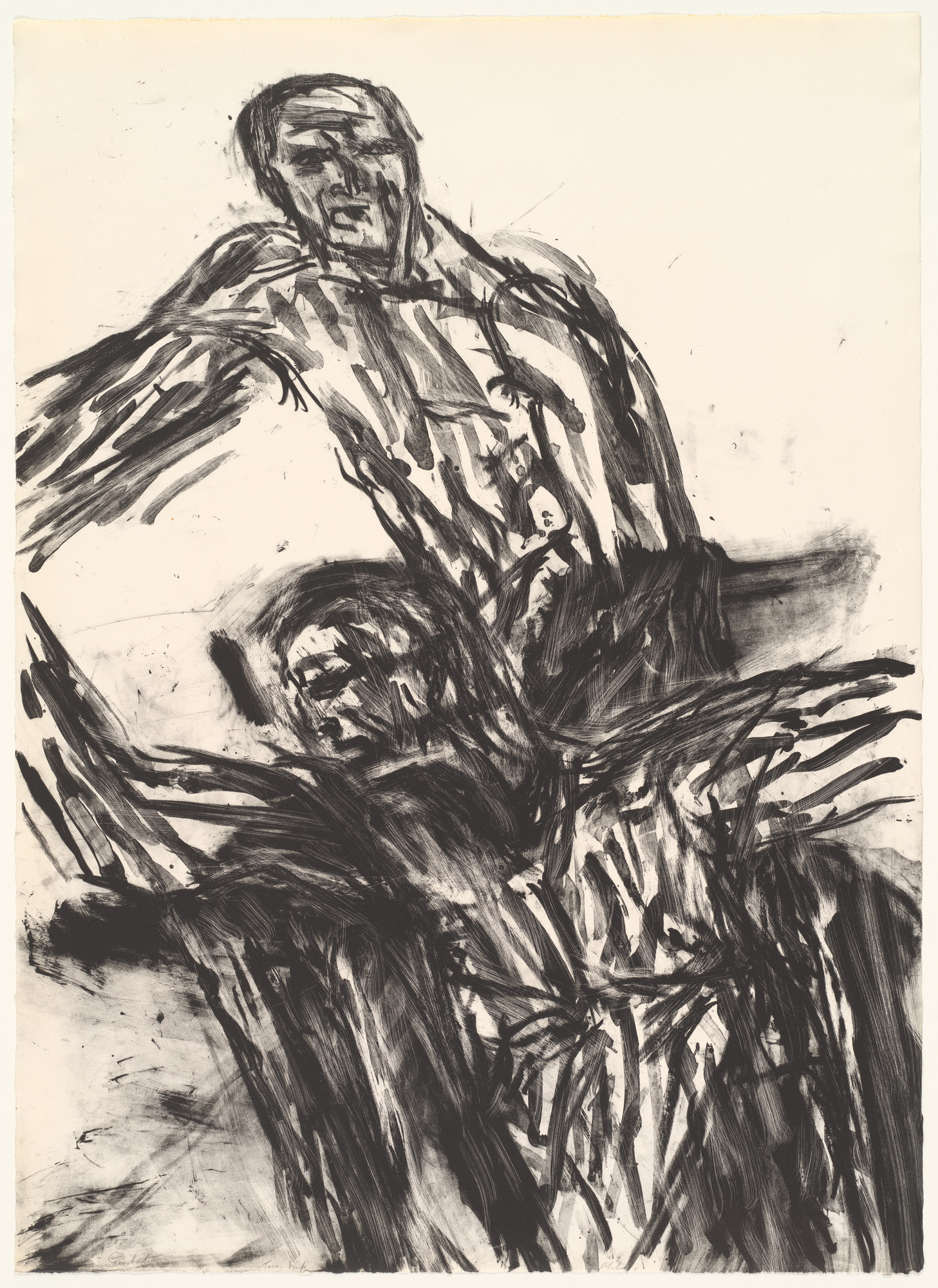 Leon Golub. Combat