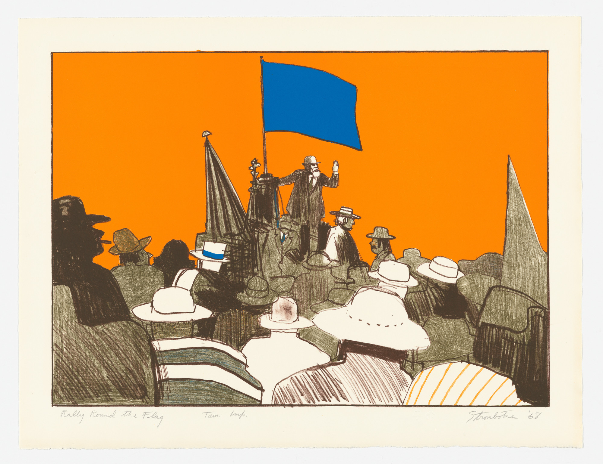 James Strombotne. Rally Round the Flag from the portfolio Recognitions