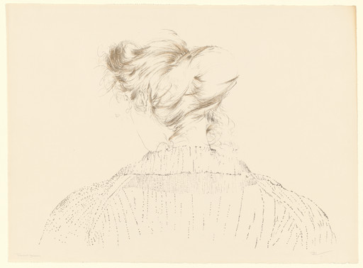 Head of a Woman from the portfolio Of Nature, Of Man