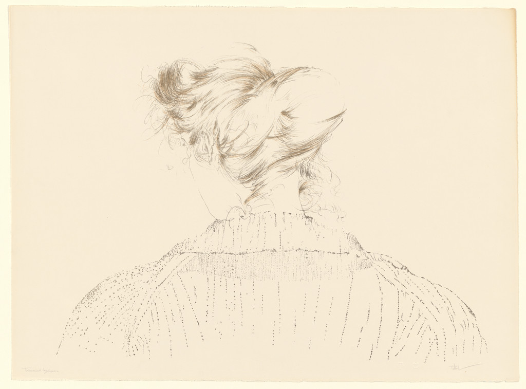 Head of a Woman from the portfolio Of Nature, Of Man