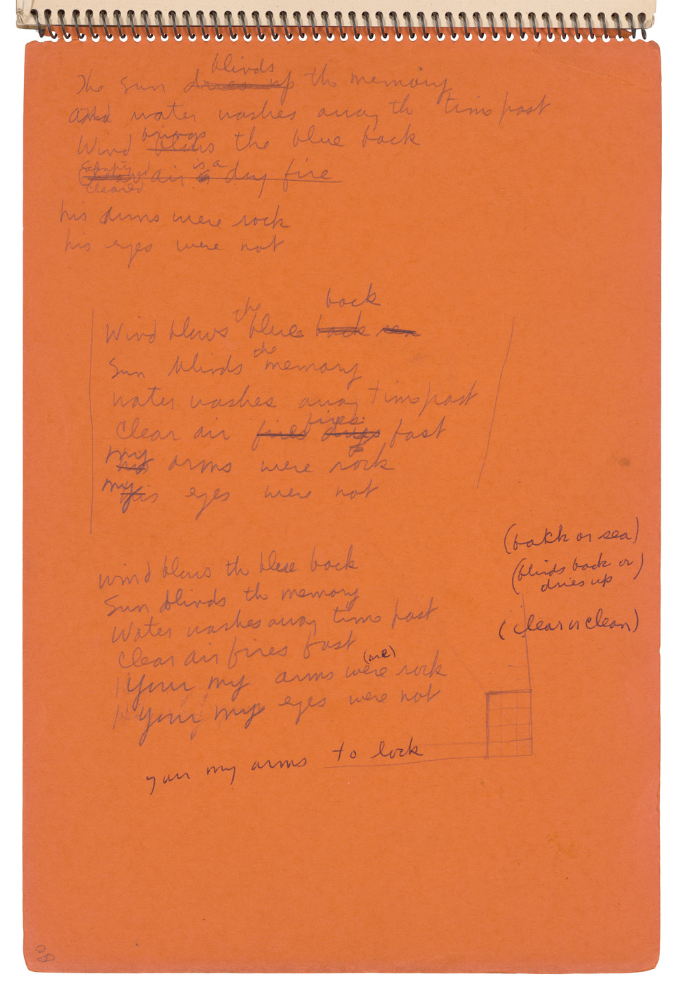 Ellsworth Kelly. Sketchbook #22, Amsterdam &amp; Holland. 1953-54