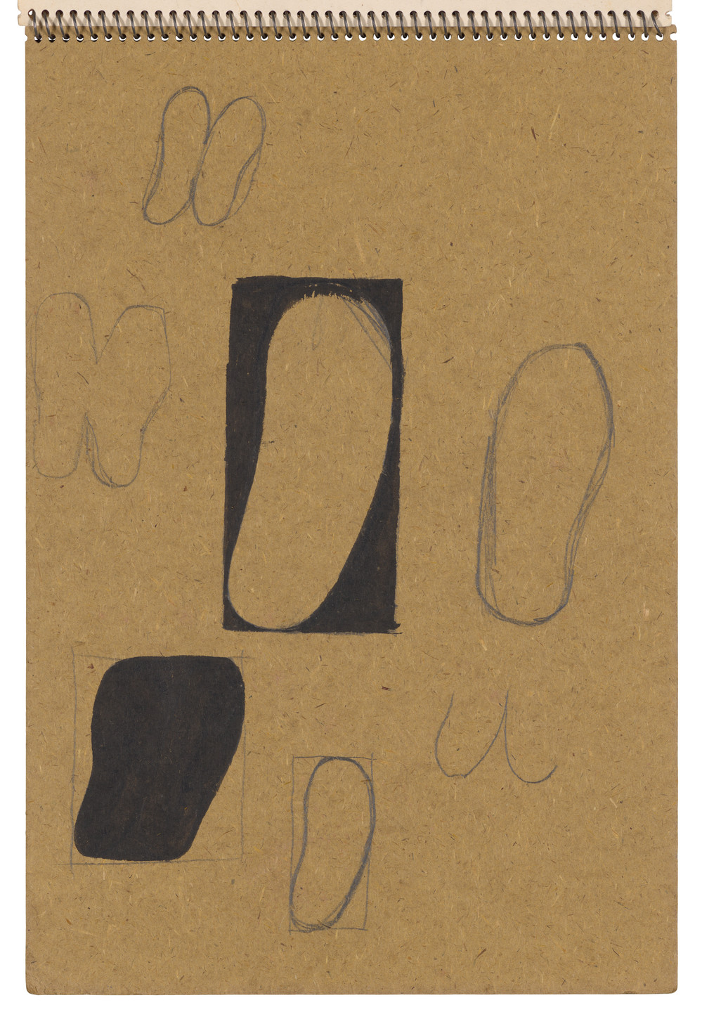 Ellsworth Kelly. Sketchbook #22, Amsterdam &amp; Holland. 1953-54