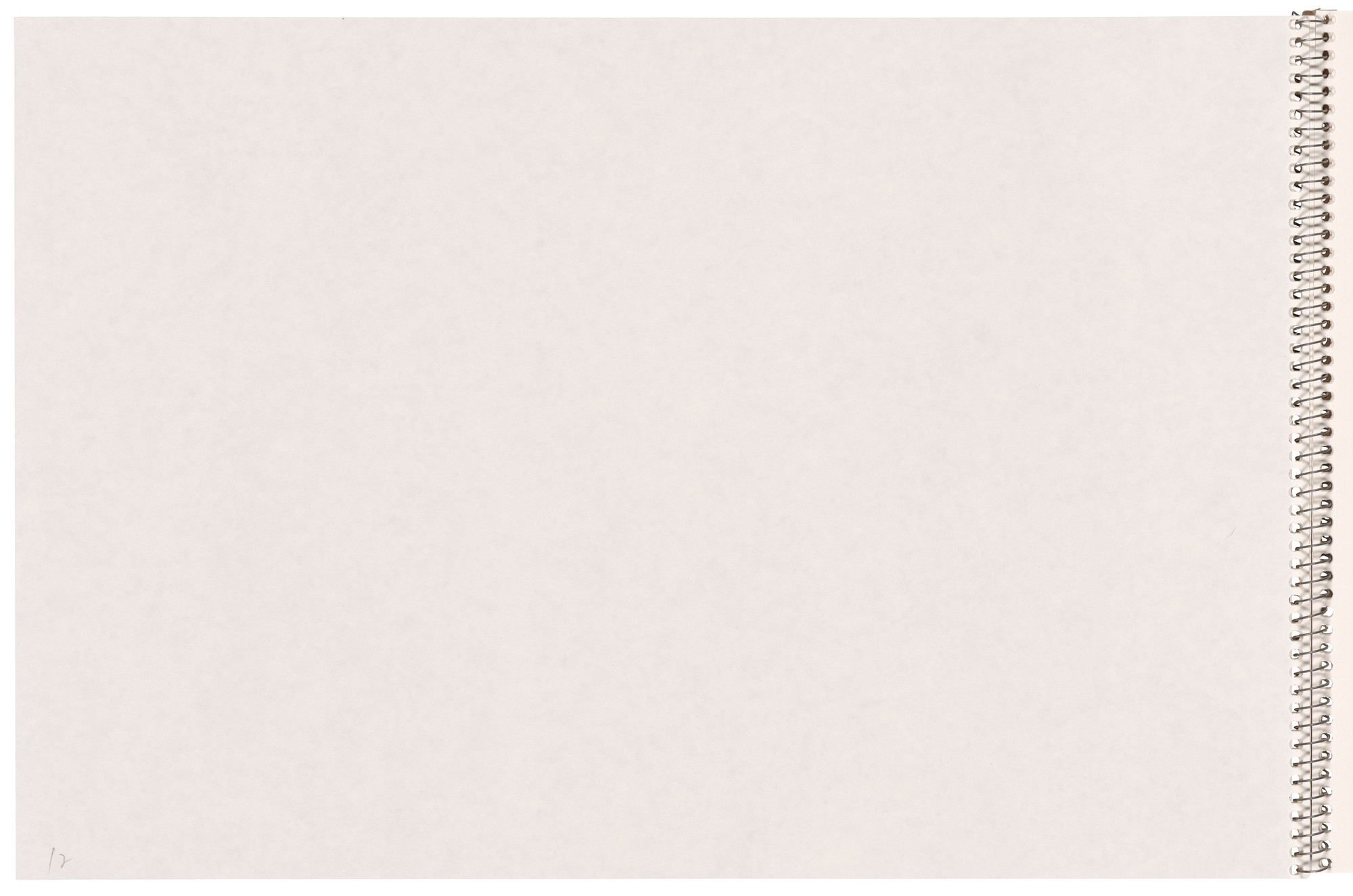 Ellsworth Kelly. Page from Sketchbook #78, 14 Stations of the Cross