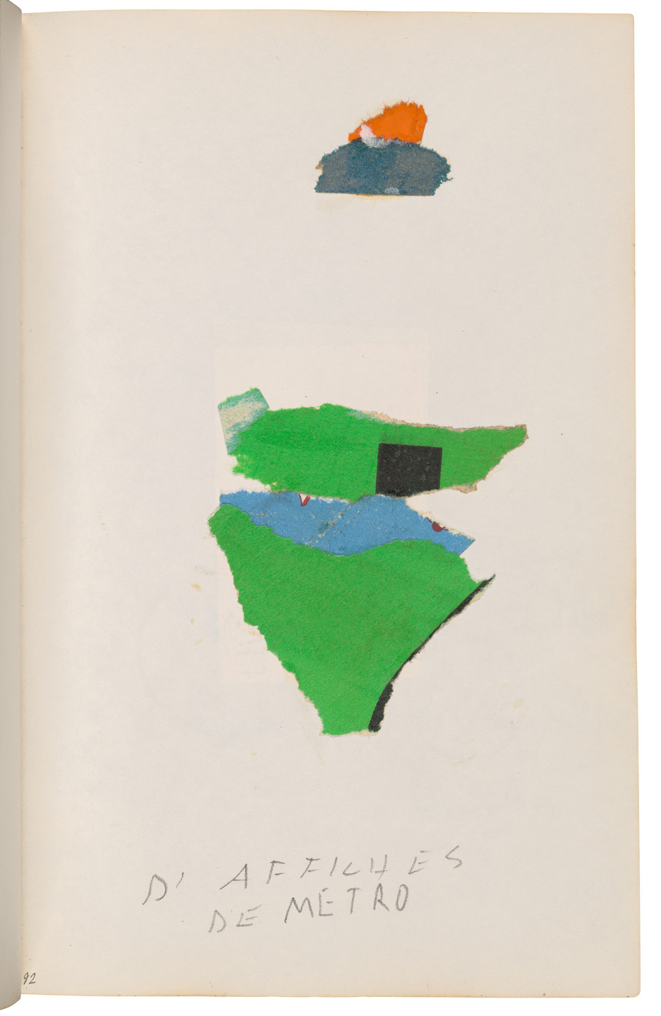 Ellsworth Kelly. Sketchbook #27, New York City. 1954-58