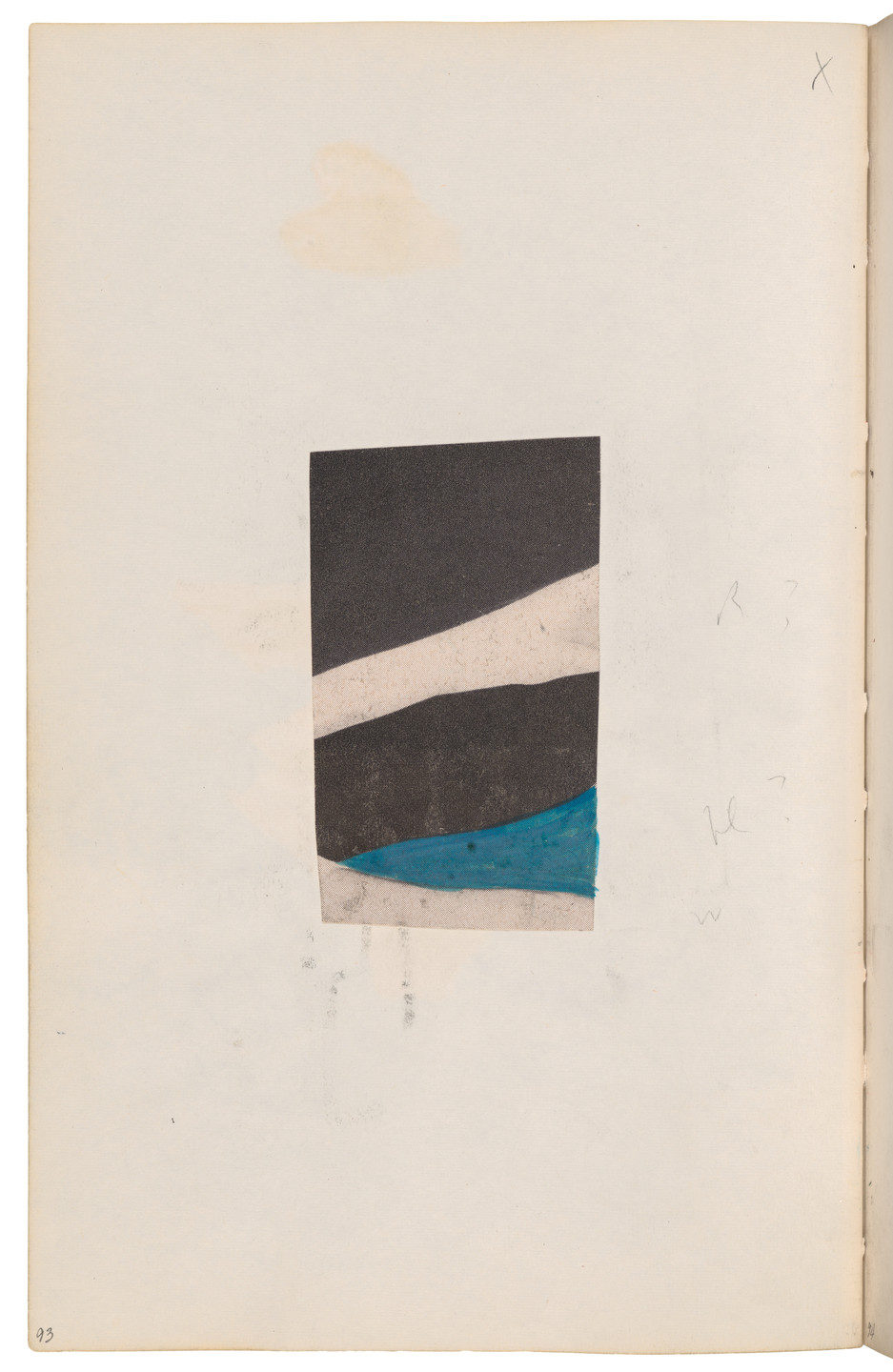 Ellsworth Kelly. Sketchbook #27, New York City. 1954-58