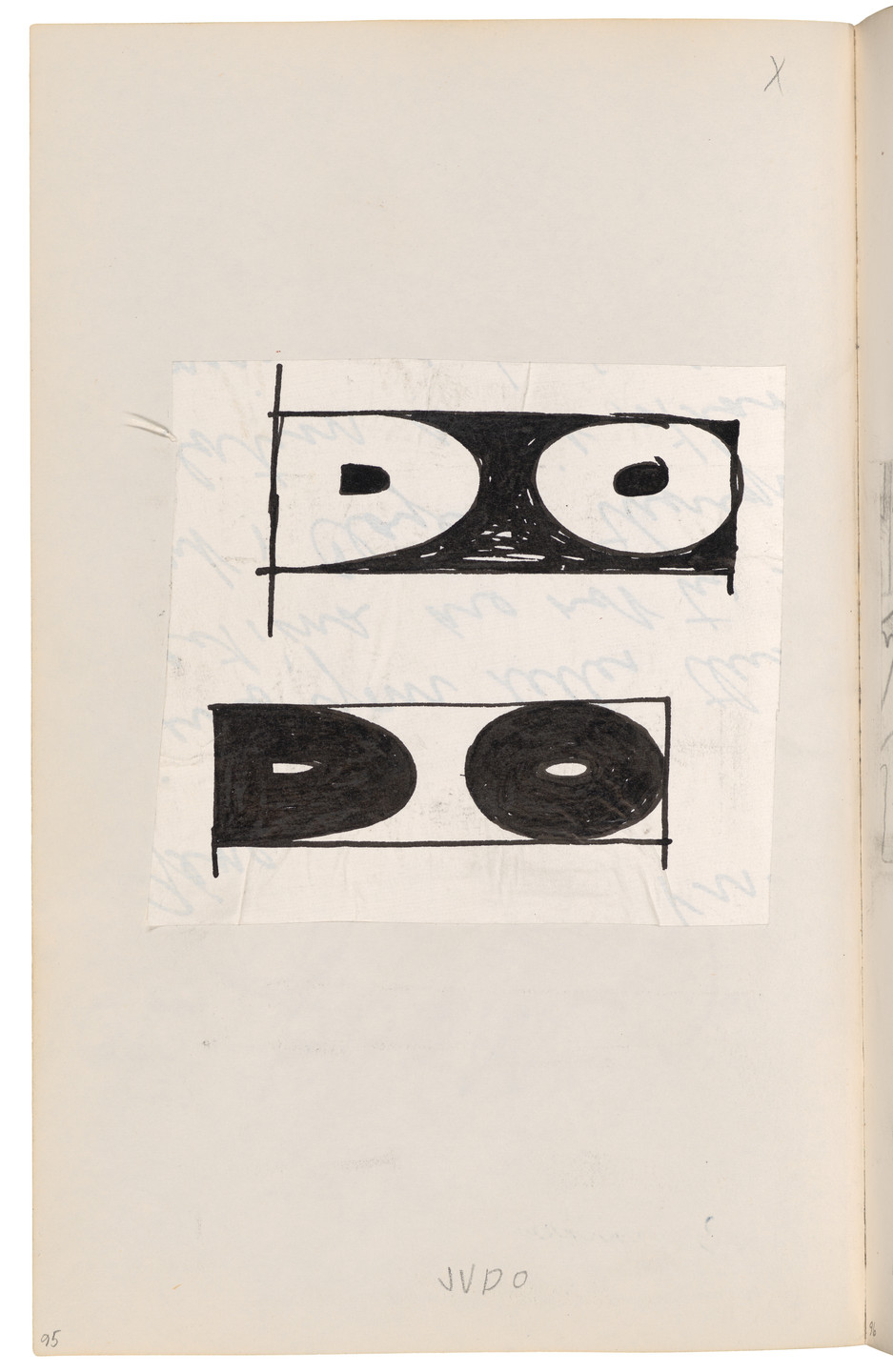 Ellsworth Kelly. Sketchbook #27, New York City. 1954-58