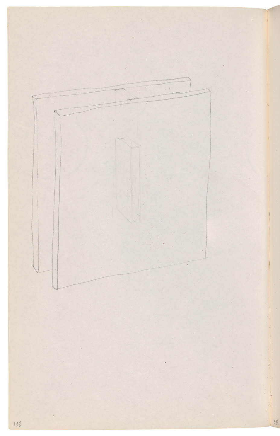 Ellsworth Kelly. Sketchbook #27, New York City. 1954-58