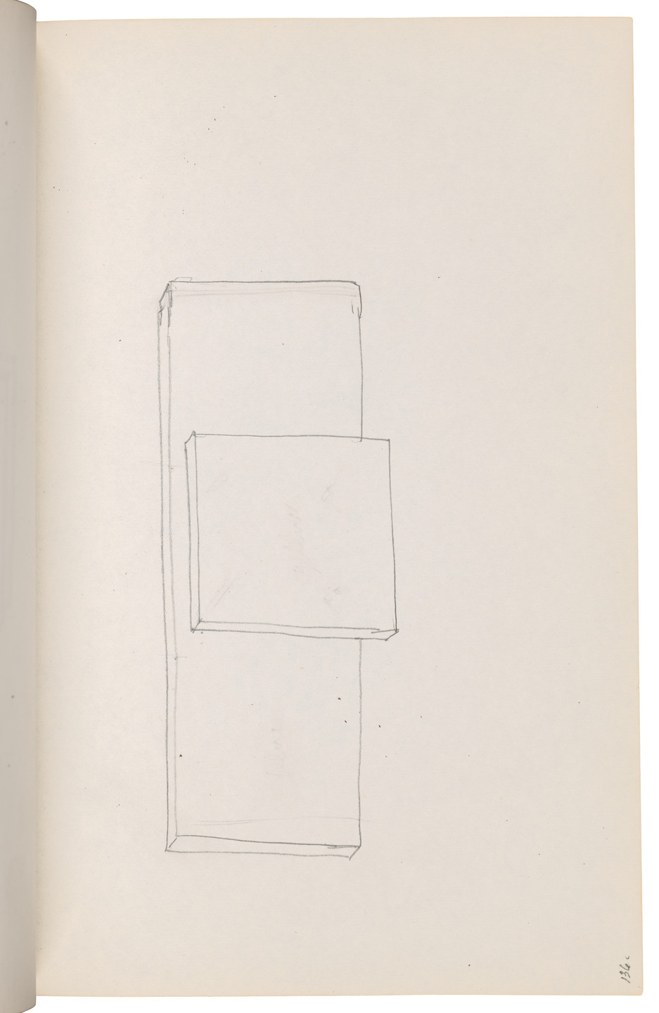 Ellsworth Kelly. Sketchbook #27, New York City. 1954-58