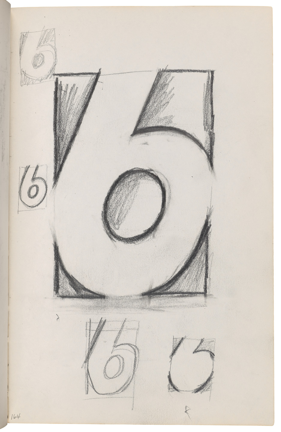 Ellsworth Kelly. Sketchbook #27, New York City. 1954-58