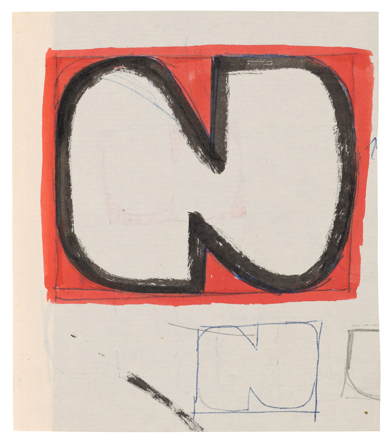 Ellsworth Kelly. Sketchbook #27, New York City. 1954-58