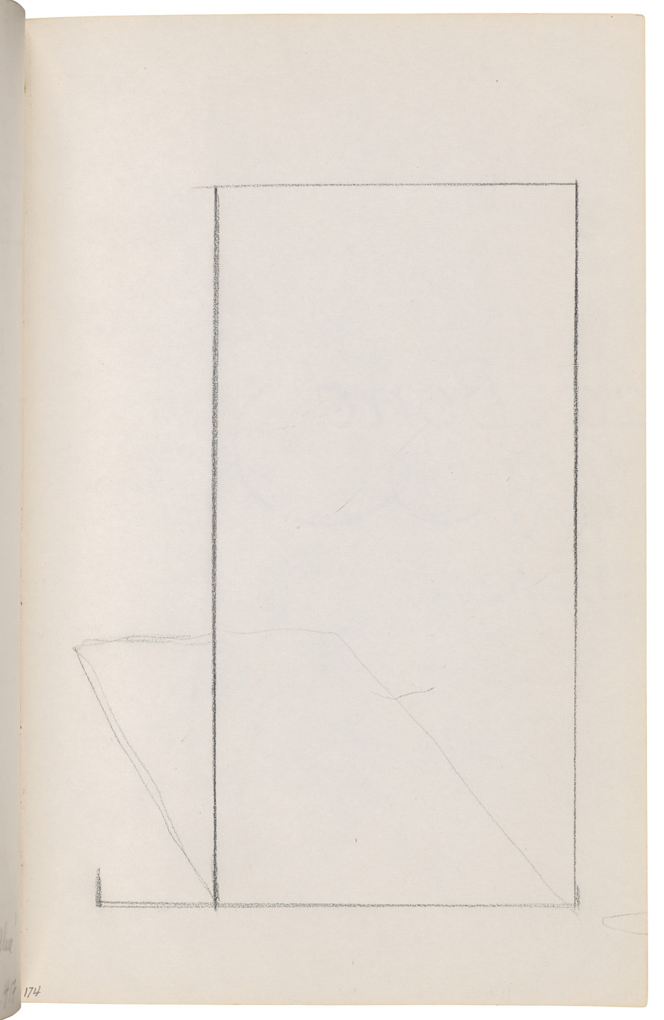 Ellsworth Kelly. Sketchbook #27, New York City. 1954-58