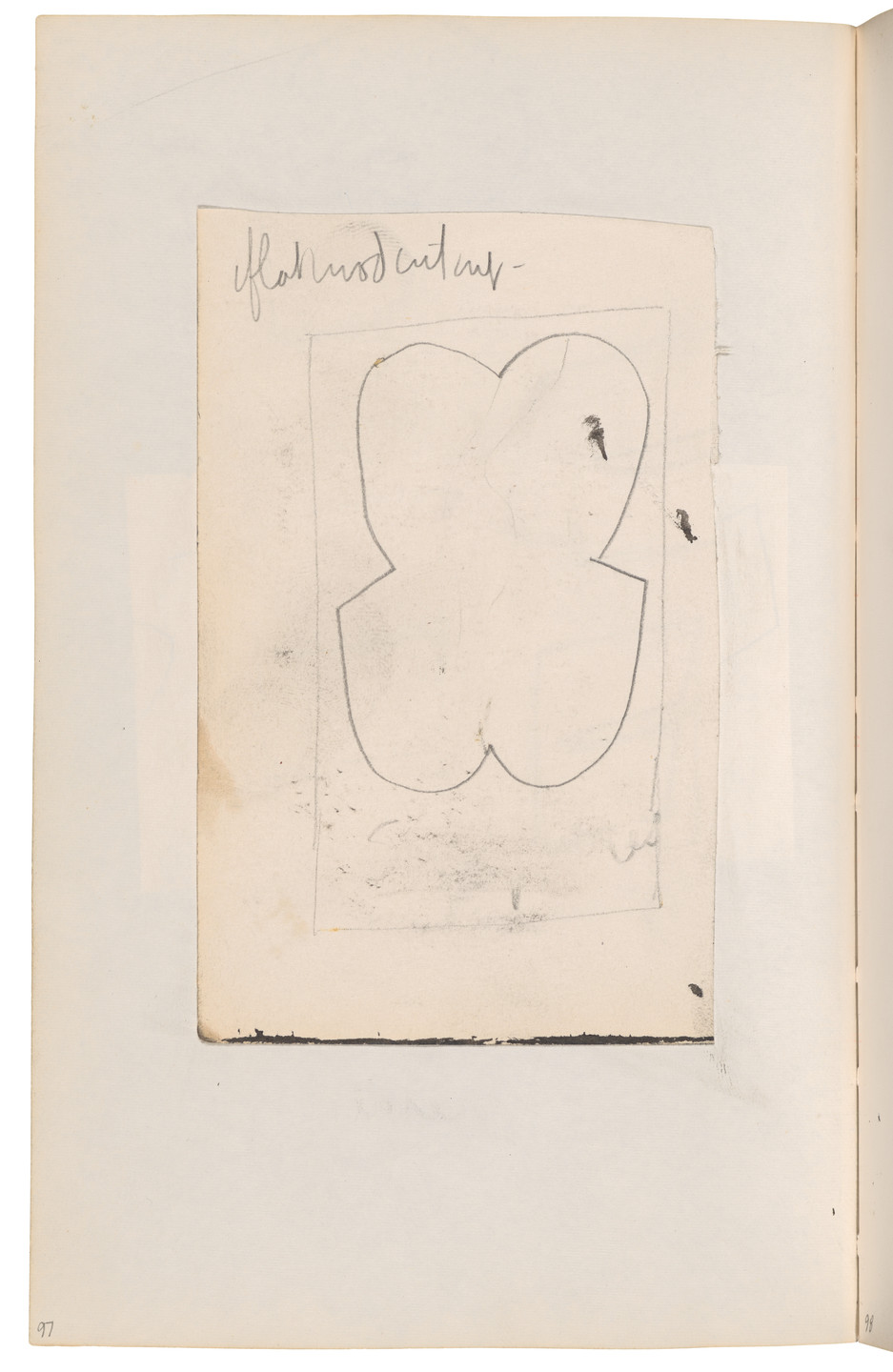 Ellsworth Kelly. Sketchbook #27, New York City. 1954-58