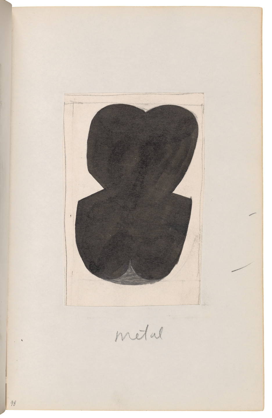 Ellsworth Kelly. Sketchbook #27, New York City. 1954-58