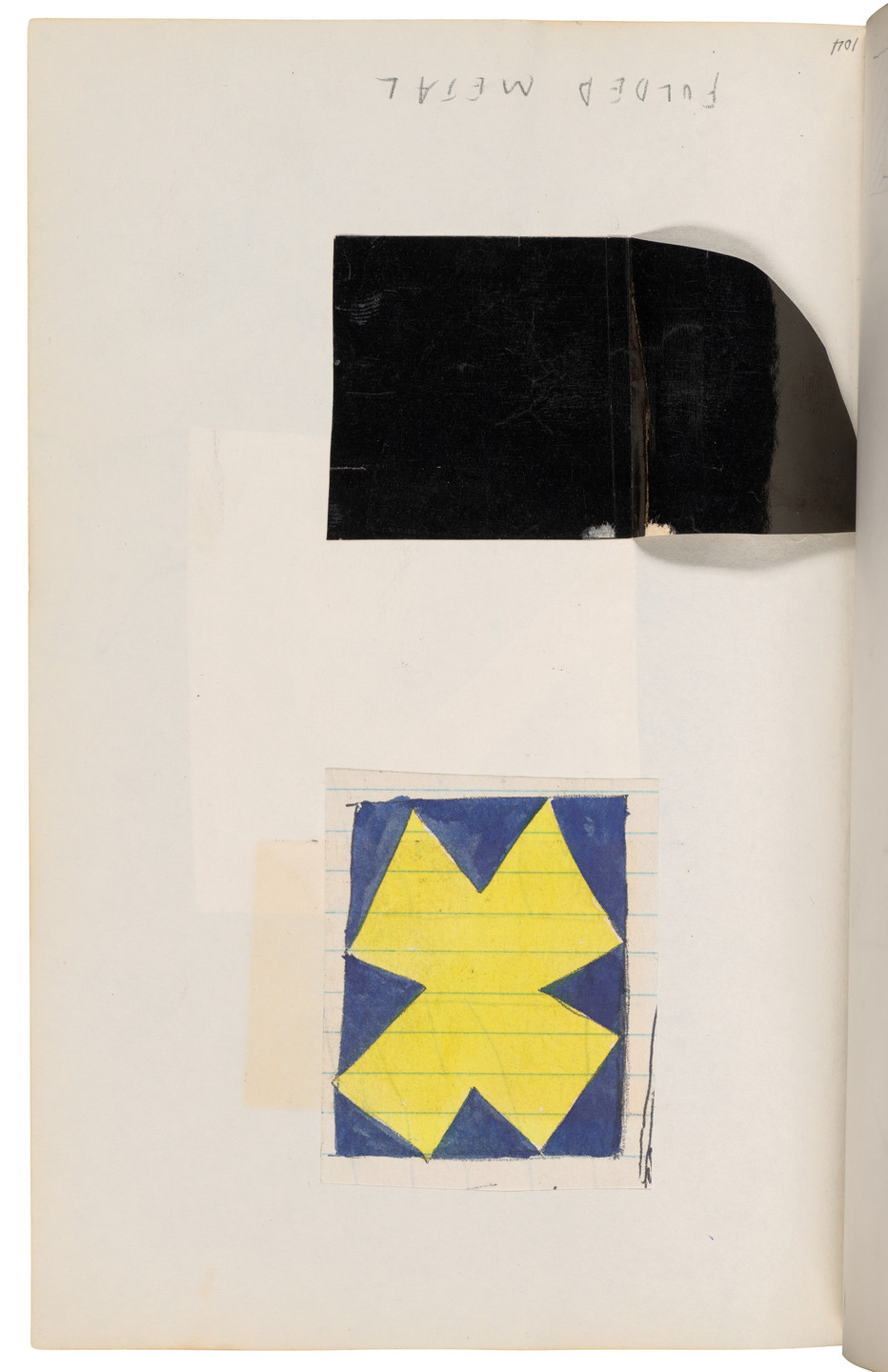 Ellsworth Kelly. Sketchbook #27, New York City. 1954-58