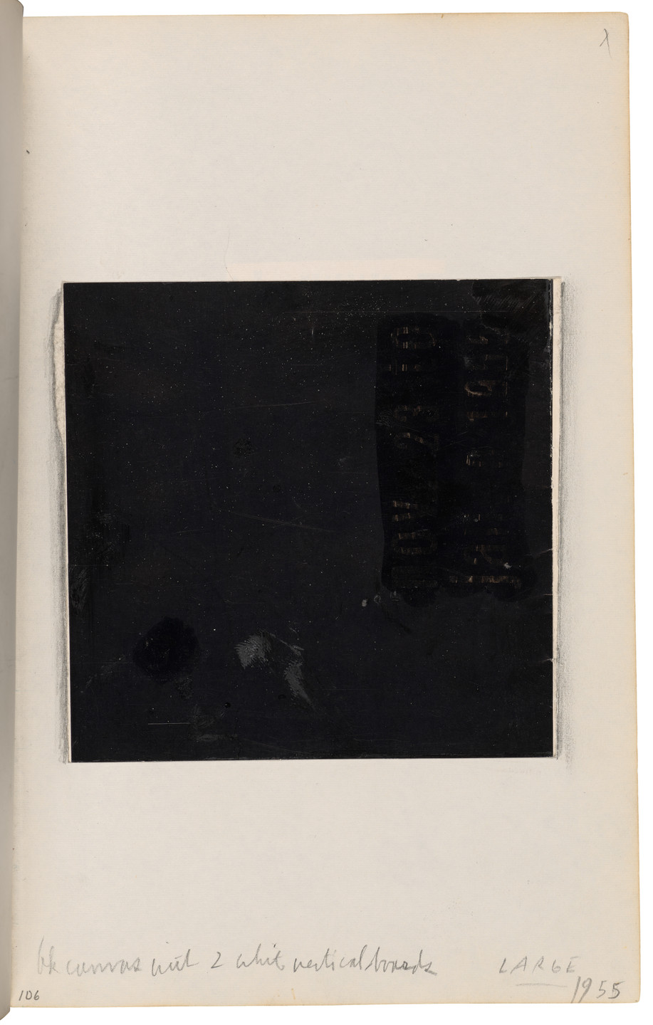 Ellsworth Kelly. Sketchbook #27, New York City. 1954-58