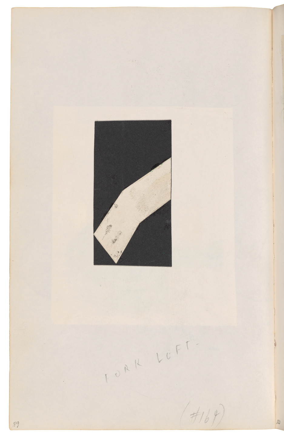 Ellsworth Kelly. Sketchbook #27, New York City. 1954-58