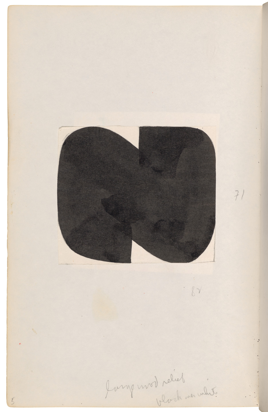 Ellsworth Kelly. Sketchbook #27, New York City. 1954-58