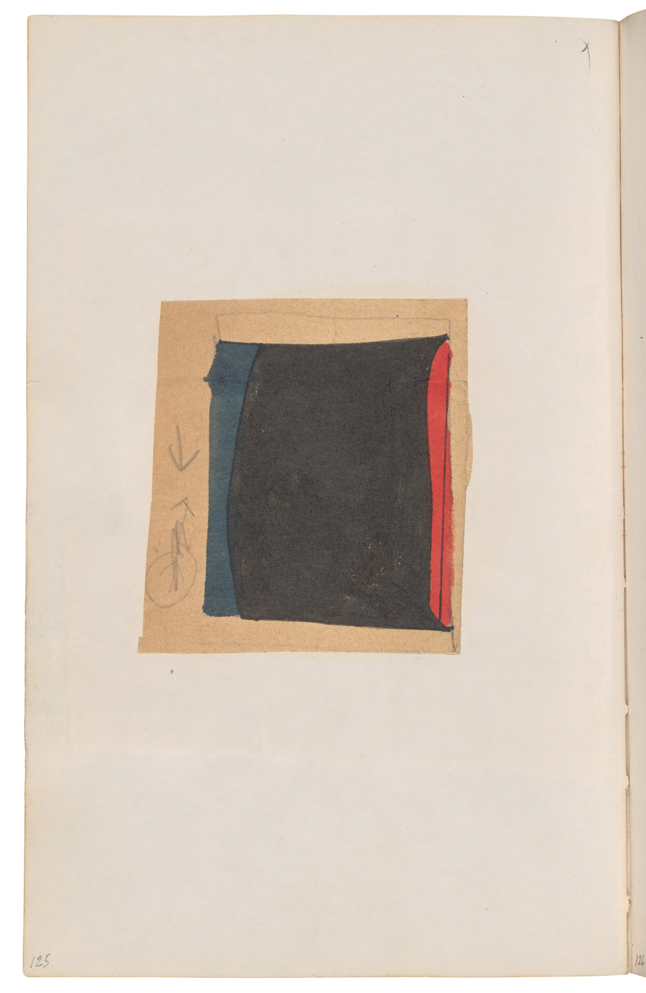 Ellsworth Kelly. Sketchbook #27, New York City. 1954-58