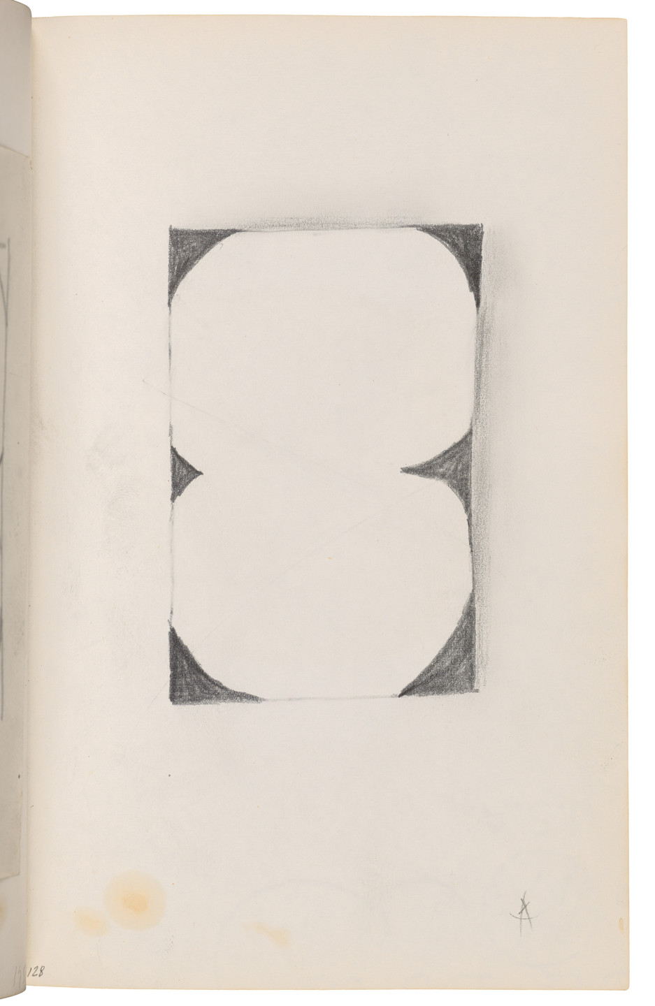Ellsworth Kelly. Sketchbook #27, New York City. 1954-58