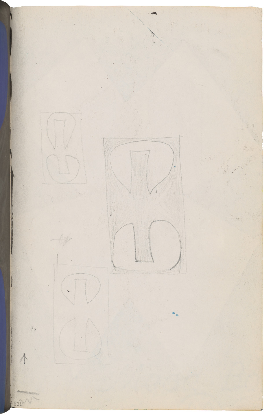 Ellsworth Kelly. Sketchbook #27, New York City. 1954-58