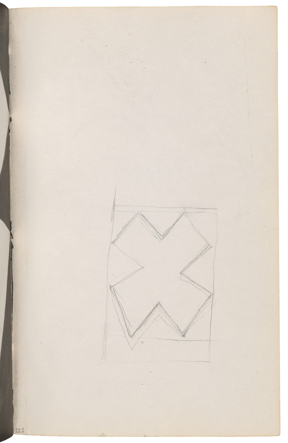 Ellsworth Kelly. Sketchbook #27, New York City. 1954-58