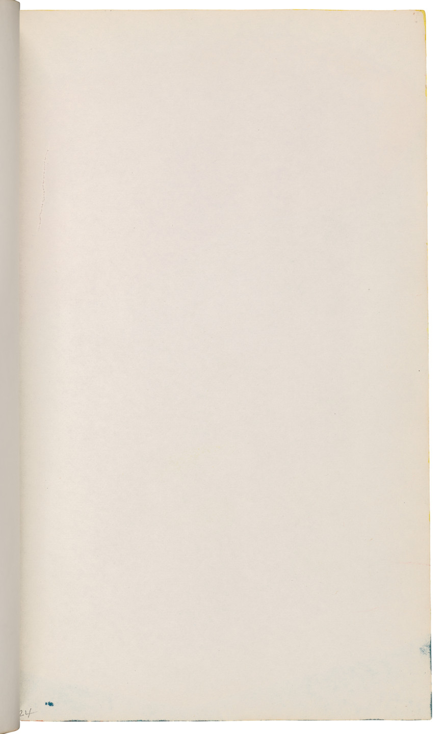 Ellsworth Kelly. Sketchbook #27, New York City. 1954-58