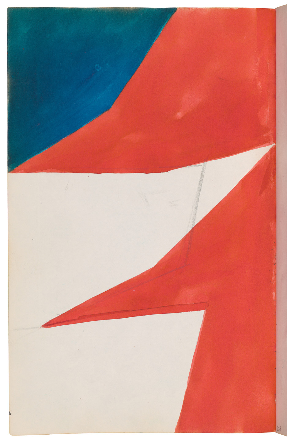 Ellsworth Kelly. Sketchbook #27, New York City. 1954-58