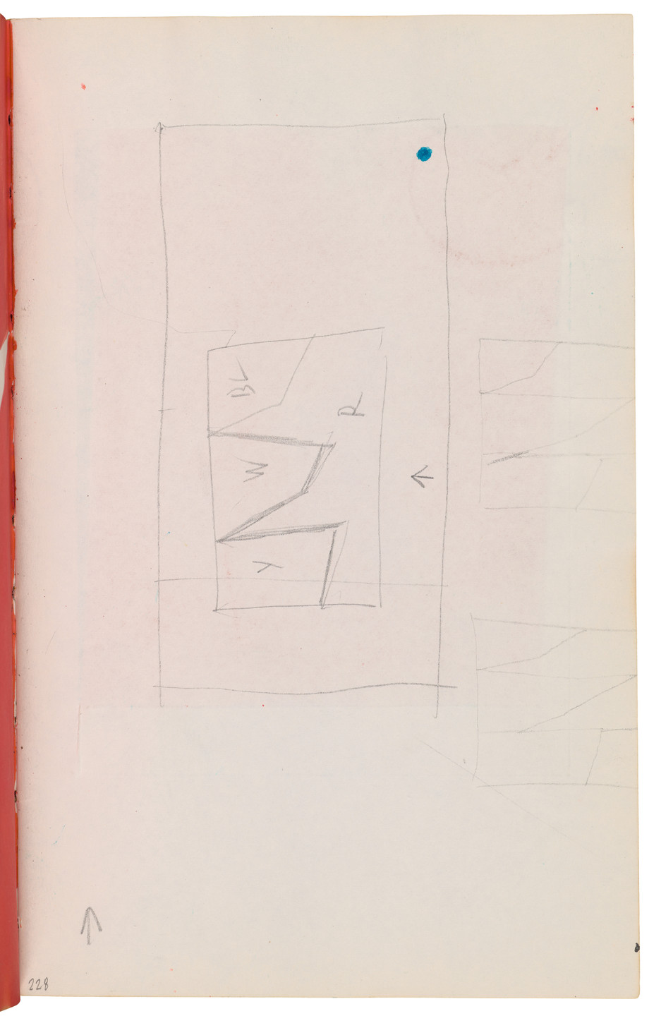 Ellsworth Kelly. Sketchbook #27, New York City. 1954-58