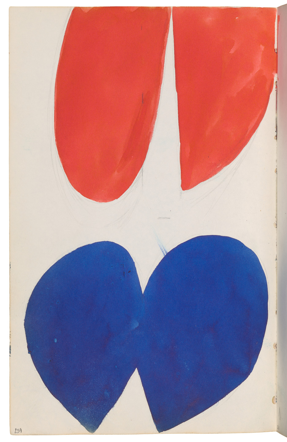 Ellsworth Kelly. Sketchbook #27, New York City. 1954-58