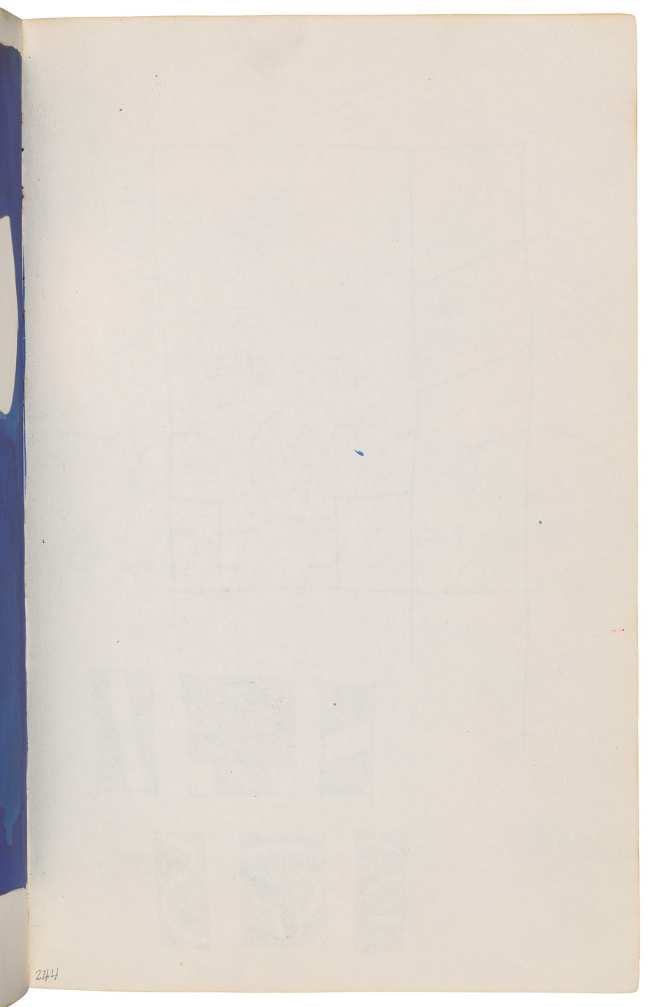 Ellsworth Kelly. Sketchbook #27, New York City. 1954-58