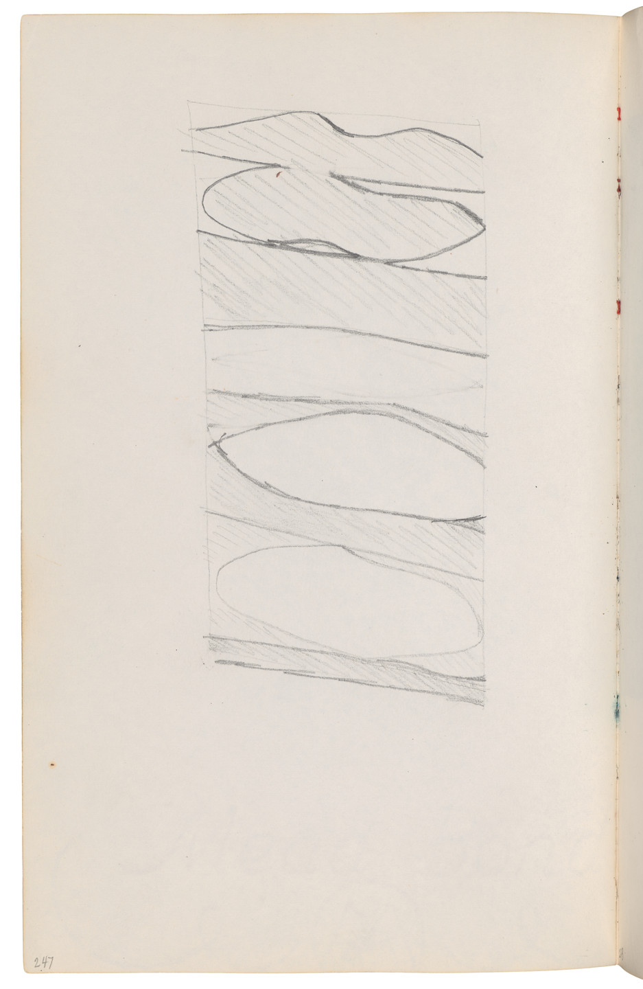 Ellsworth Kelly. Sketchbook #27, New York City. 1954-58