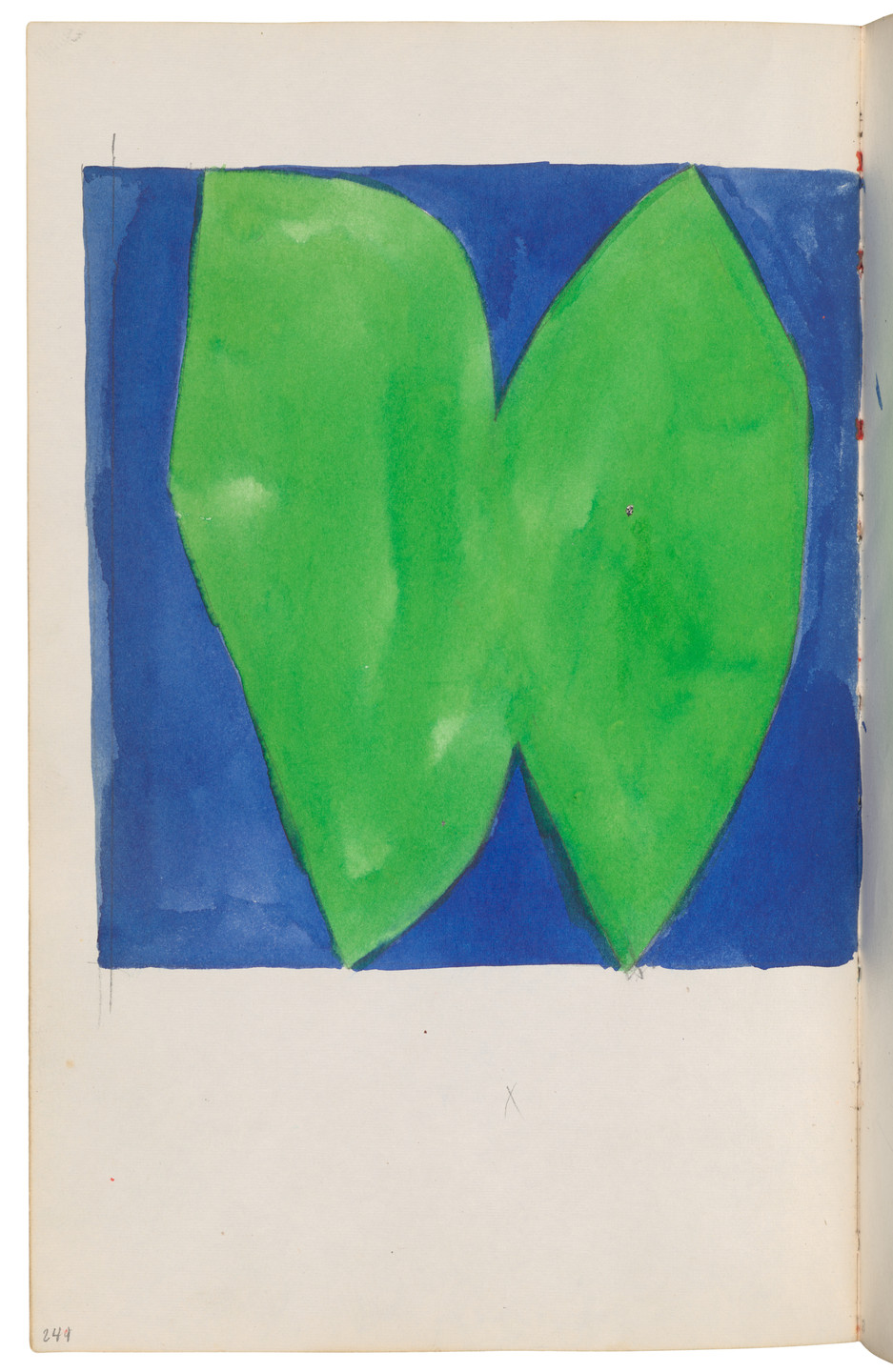 Ellsworth Kelly. Sketchbook #27, New York City. 1954-58