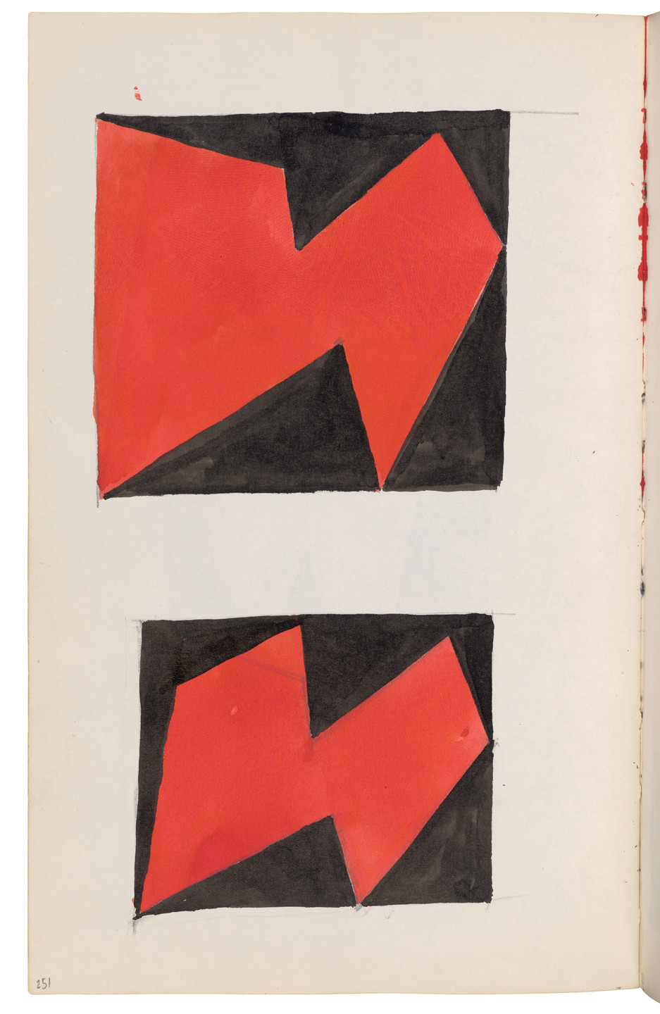 Ellsworth Kelly. Sketchbook #27, New York City. 1954-58