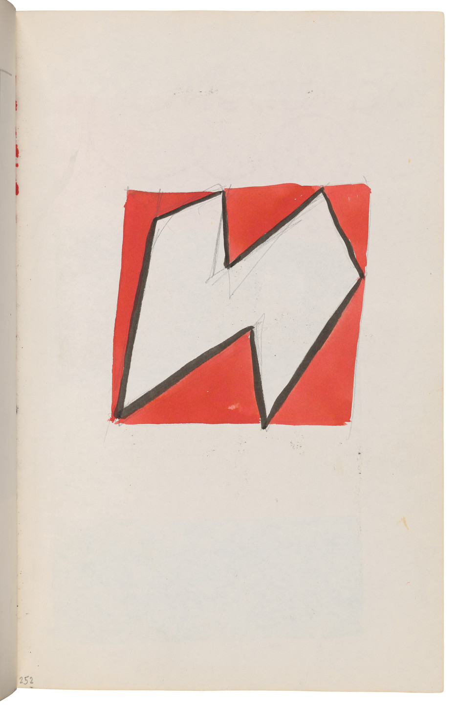 Ellsworth Kelly. Sketchbook #27, New York City. 1954-58
