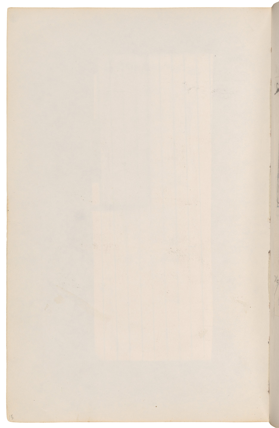 Ellsworth Kelly. Sketchbook #27, New York City. 1954-58