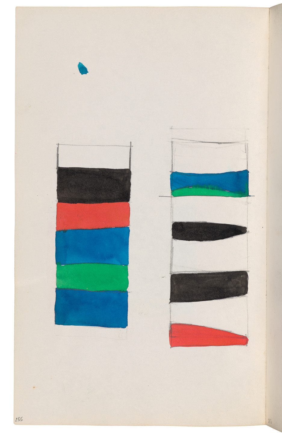 Ellsworth Kelly. Sketchbook #27, New York City. 1954-58
