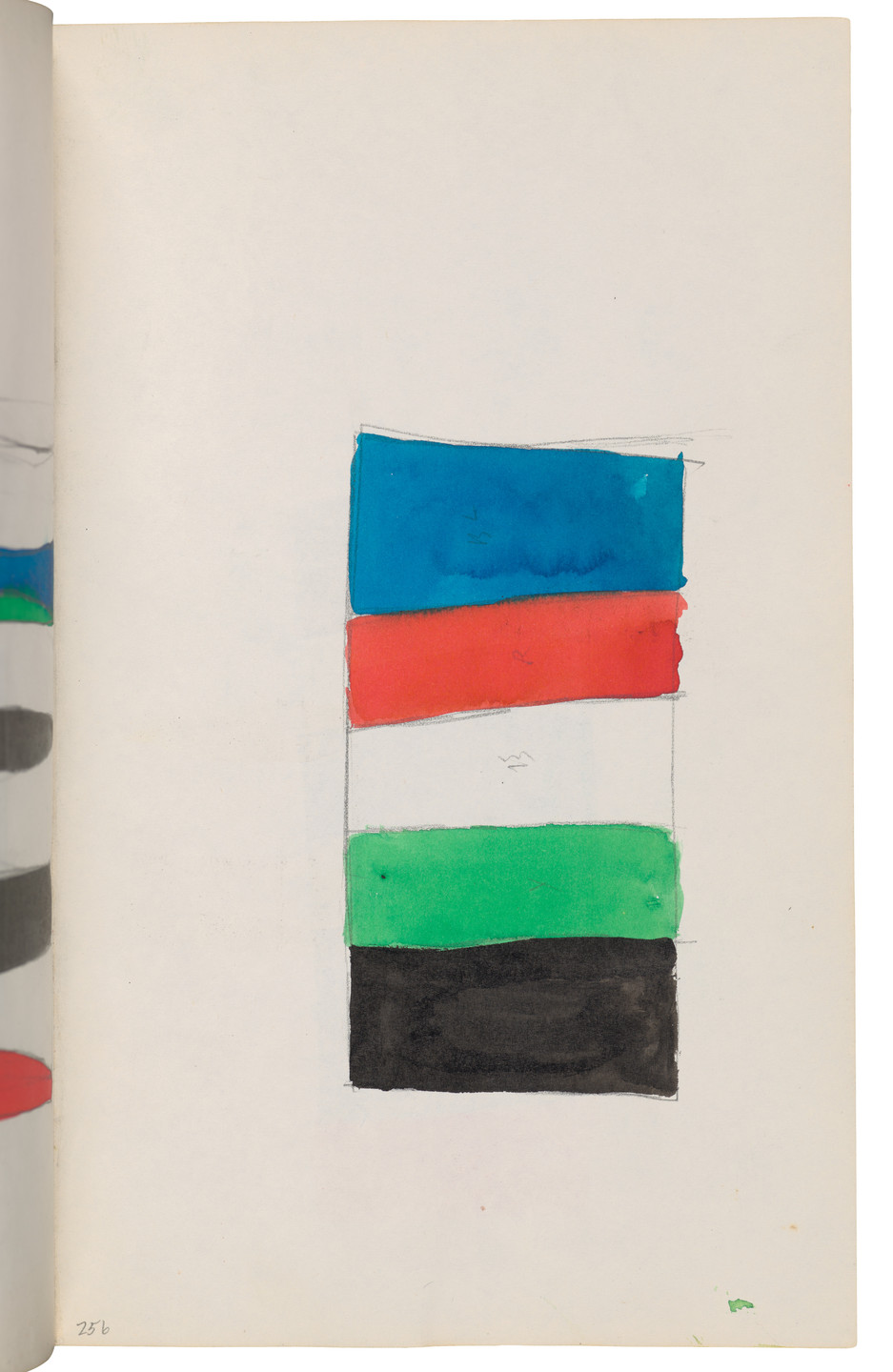Ellsworth Kelly. Sketchbook #27, New York City. 1954-58