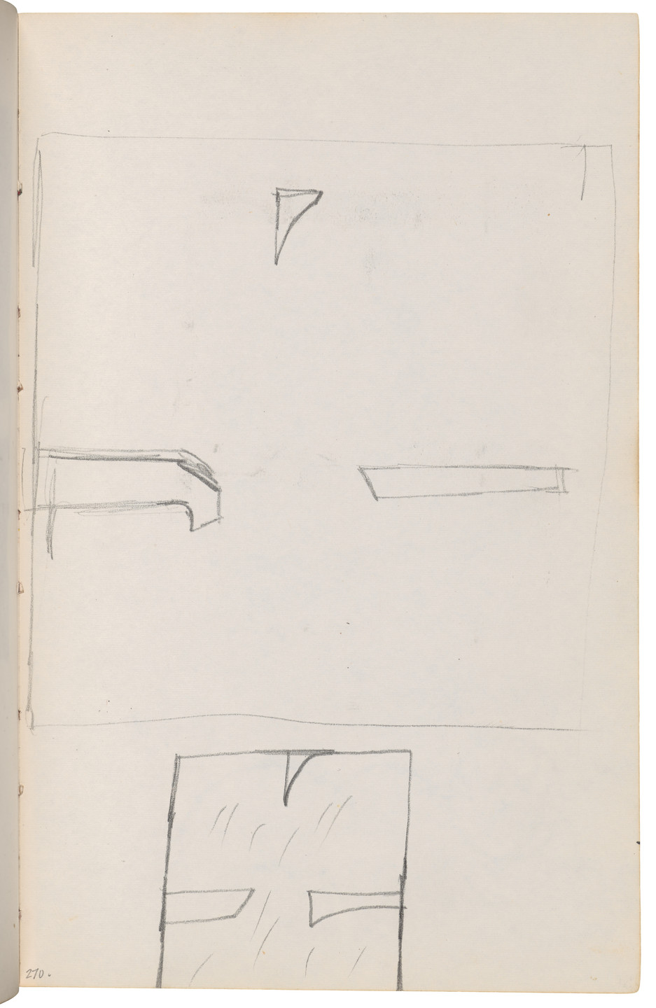 Ellsworth Kelly. Sketchbook #27, New York City. 1954-58