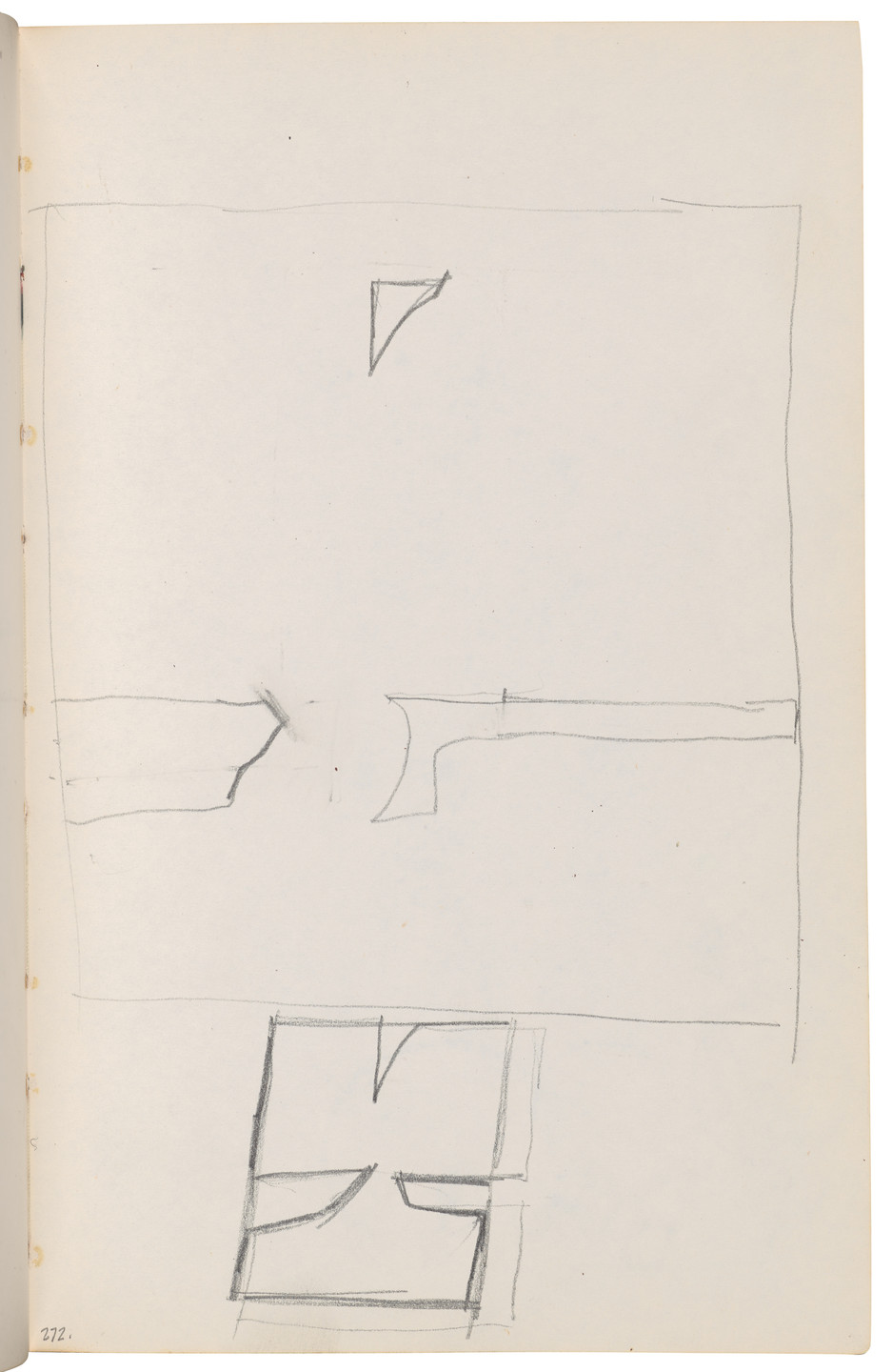 Ellsworth Kelly. Sketchbook #27, New York City. 1954-58