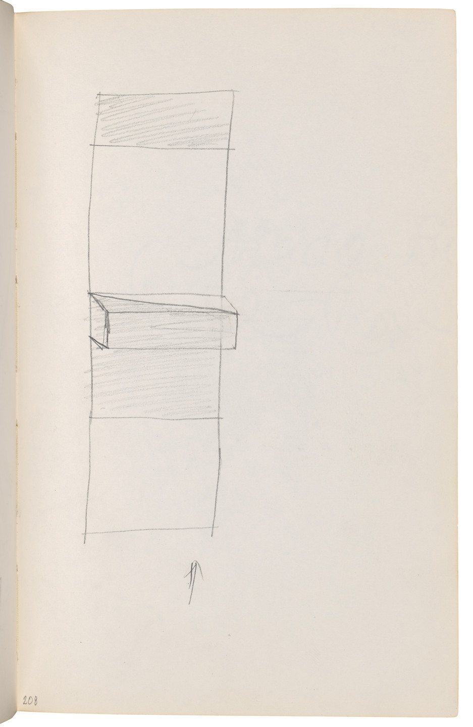 Ellsworth Kelly. Sketchbook #27, New York City. 1954-58