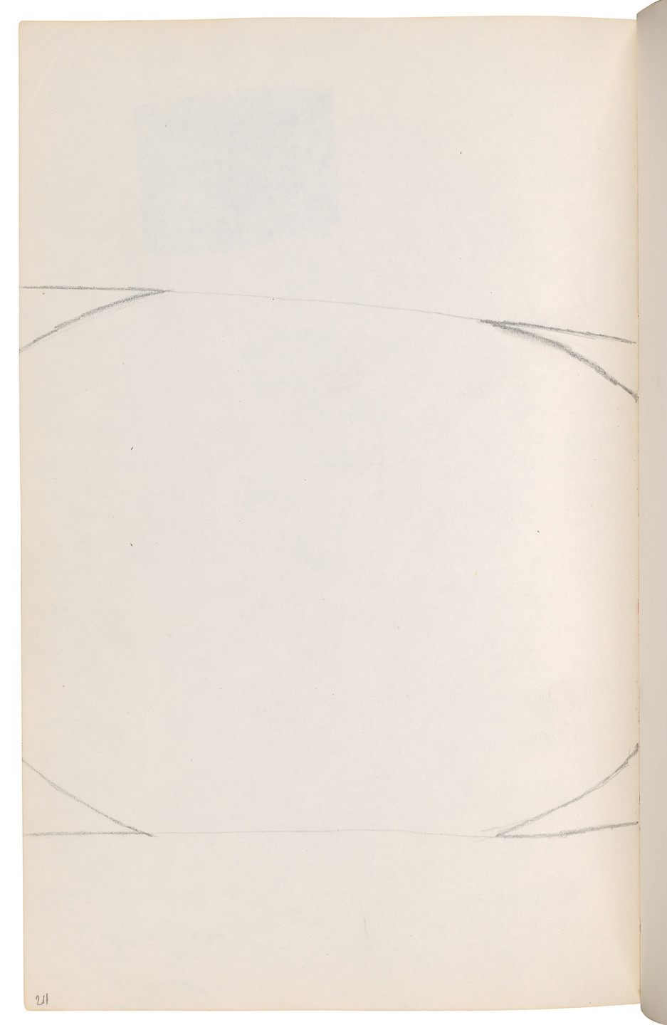 Ellsworth Kelly. Sketchbook #27, New York City. 1954-58