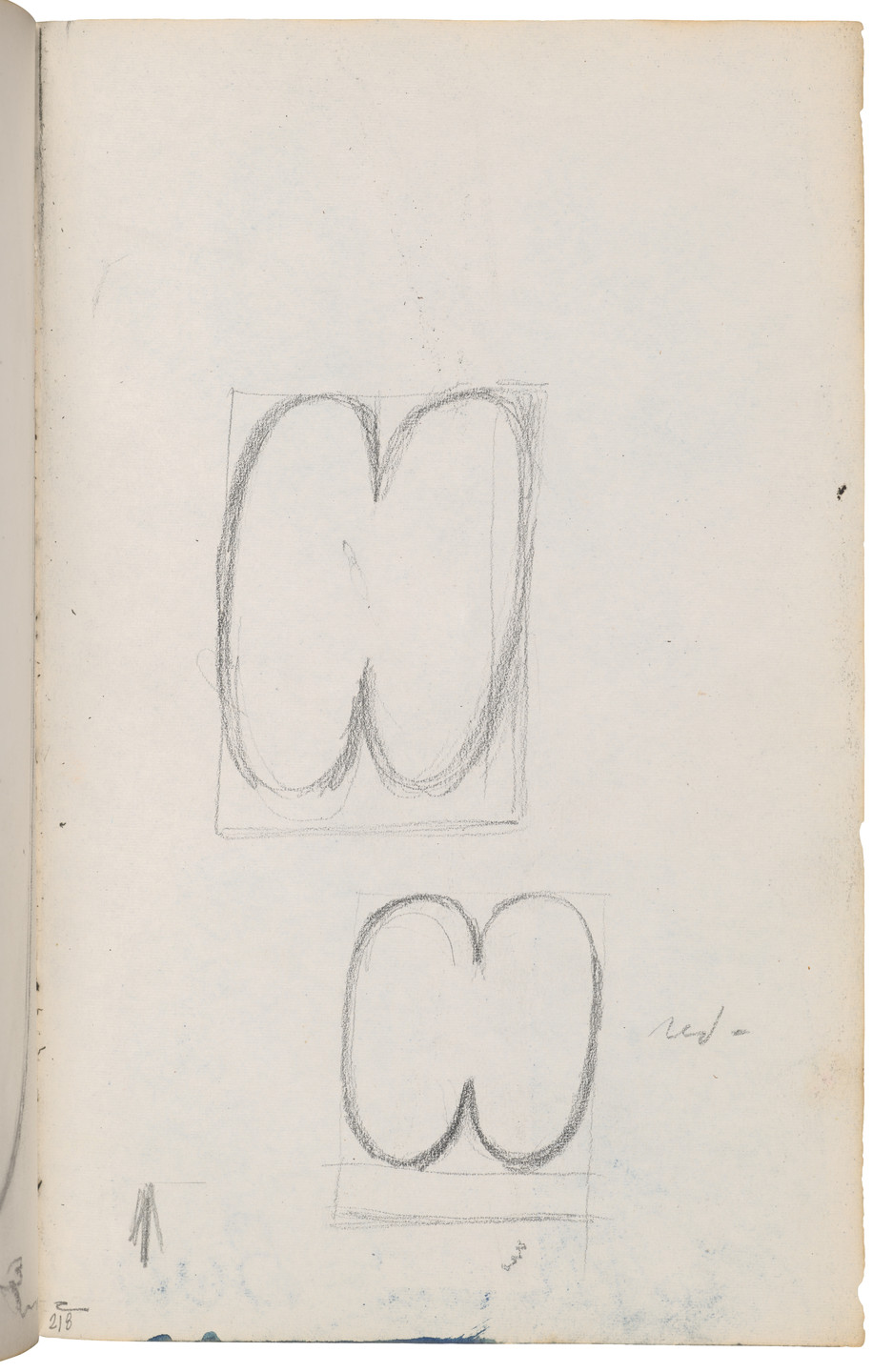 Ellsworth Kelly. Sketchbook #27, New York City. 1954-58