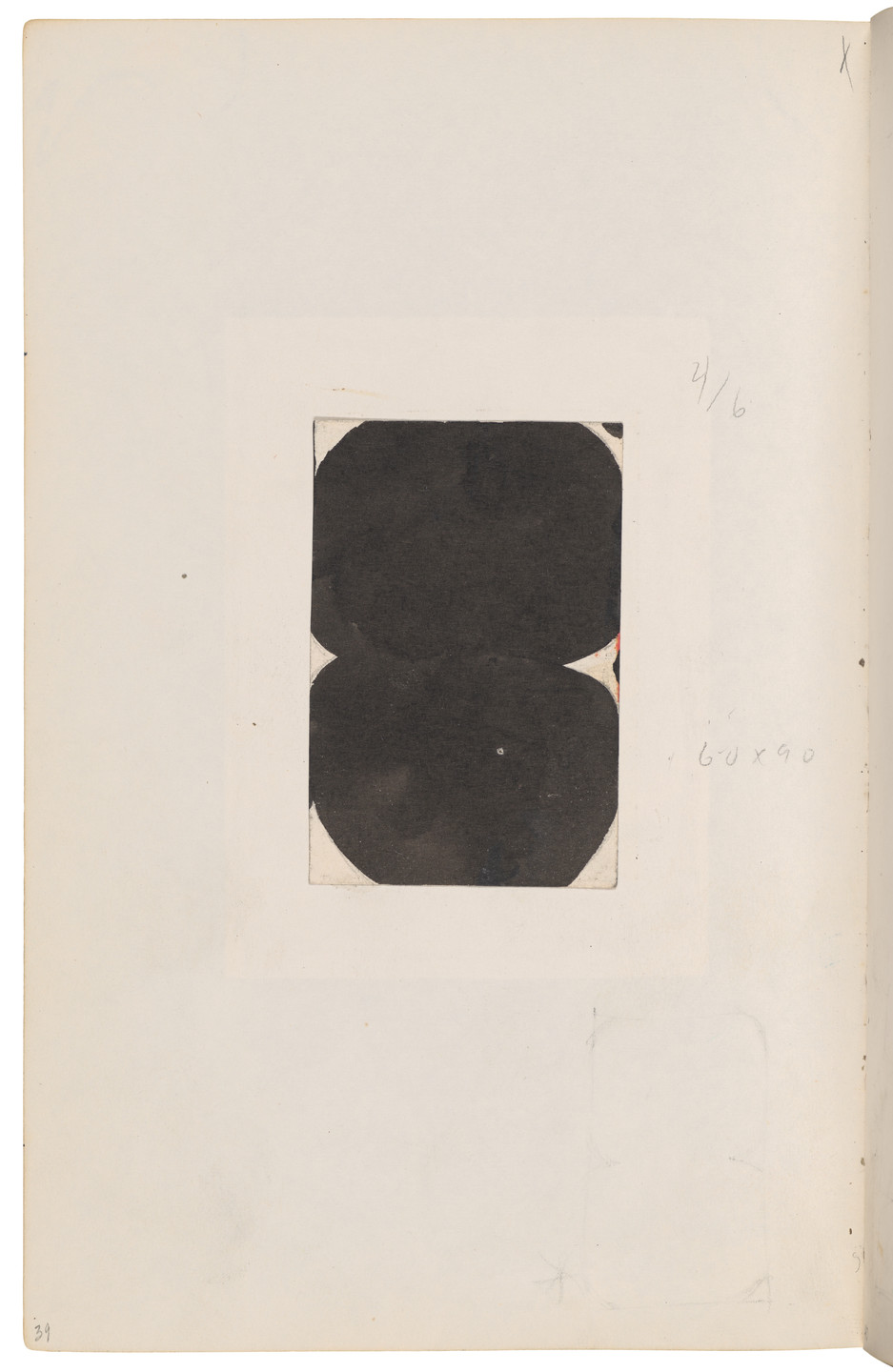 Ellsworth Kelly. Sketchbook #27, New York City. 1954-58