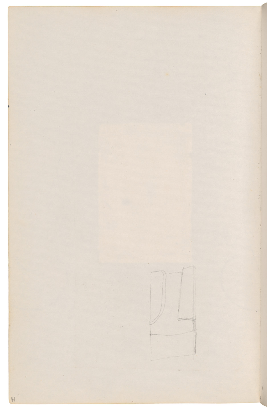 Ellsworth Kelly. Sketchbook #27, New York City. 1954-58