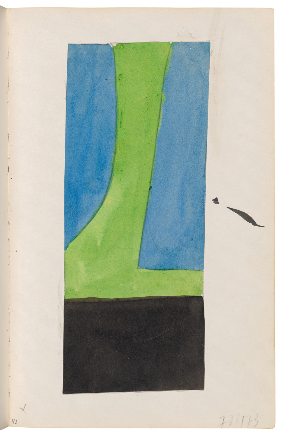 Ellsworth Kelly. Sketchbook #27, New York City. 1954-58
