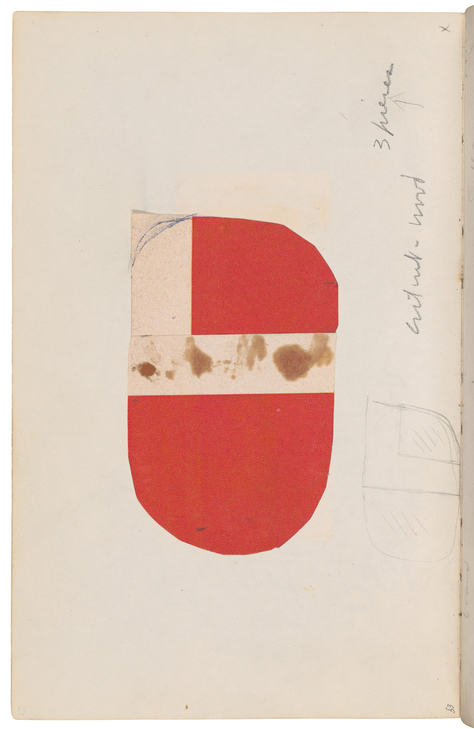 Ellsworth Kelly. Sketchbook #27, New York City. 1954-58